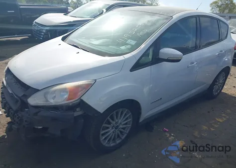 2014 Ford C-Max Hybrid Se from USA, damaged, VIN 1FADP5AU3EL510365